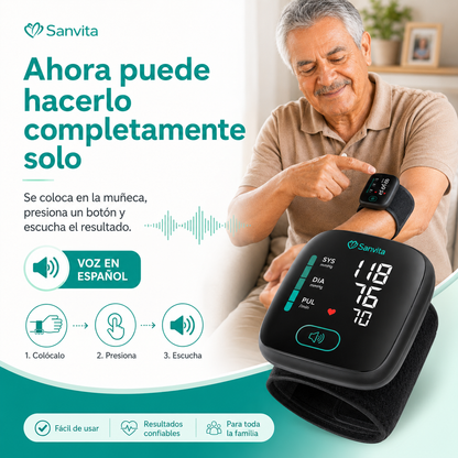 Tensiflex® – Tensiómetro Digital de Muñeca
